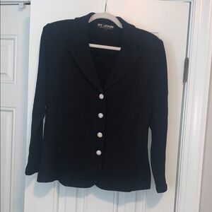 St. John Women's Black knit Jacket